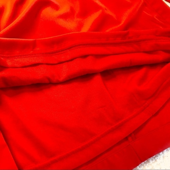 Ark & Co. Dress Coral Orange Open Back Mini Wide Sash Dolman Sleeve size Large - Picture 15 of 16